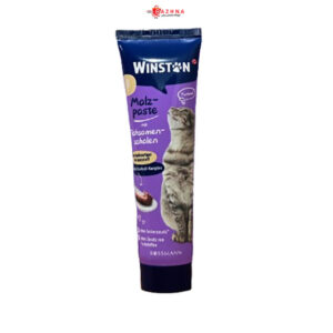خمیر مالت گربه آنتی هیربال وینستون winston (100گرم)